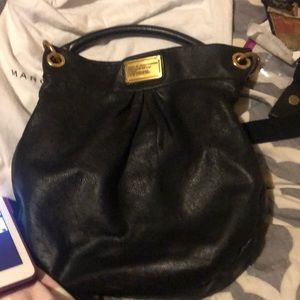Marc jacobs black hobo bag